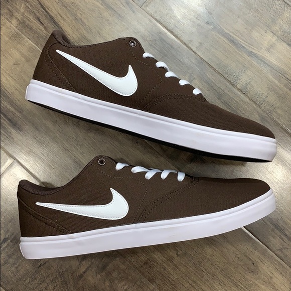 NIKE SB CHECK SOLAR CNVS baroque brown/white - Picture 10 of 16